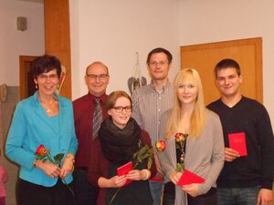 Susann Biedefeld, Thomas Lesch, Michelle Kluge, Christoph Franke, Katrin Fleischmann, Patrick Lesch