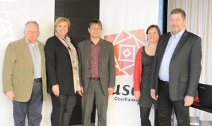 vlnr: Klaus Adelt, Petra Ernstberger, Sebastian H. Fischer, Stefanie Gröger, Jörg Nürnberger