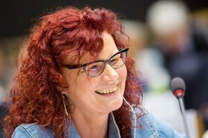 Kerstin Westphal, MdEP, im Parlament