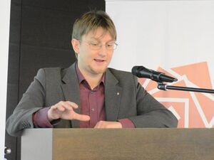 Sebastian Fischer, Vorsitzender der Jusos Oberfranken