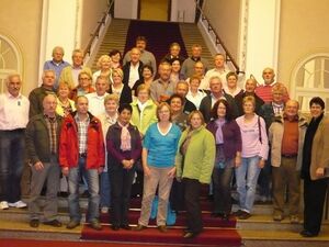 Bamberger BürgerInnen waren auf Einladung von MdL Susann Biedefeld (rechts) im Landtag 