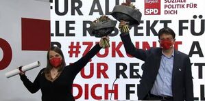 Ronja Endres und Florian von Brunn